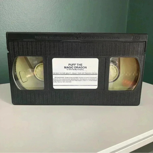 Vintage VHS Tapes Land Before Time, School House Rocks and Puff the Magi… - Picture 3 of 11